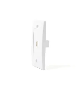 FacePlate HDMI - Wallplated - Placa de Pared con Conector HDMI  Hembra Lancom WP-HD01