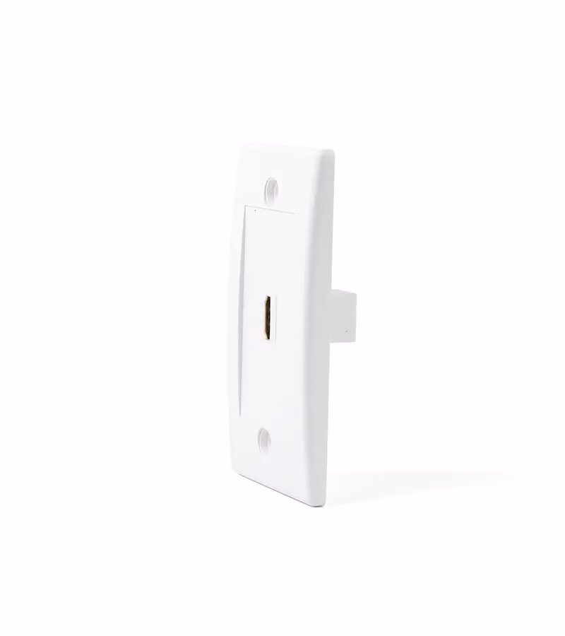 FacePlate HDMI   Wallplated   Placa de Pared con Conector HDMI  Hembra Lancom WP HD