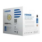 Cable UTP Cat6 Dixon 9040 24 LSZH Rollo de 305M de 24AWG - Gris