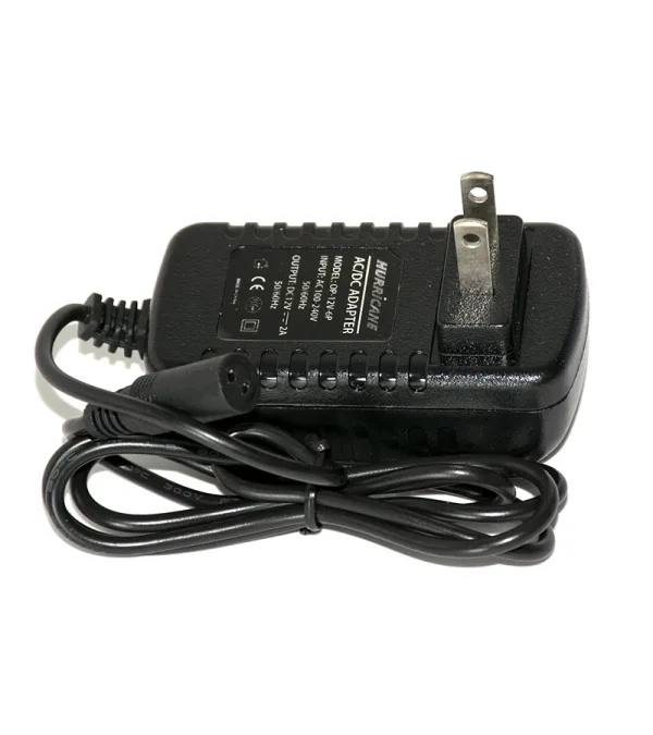 Adaptador 12v 2A DC Multipunta Intercambiable Hurricane OP-12V-6P