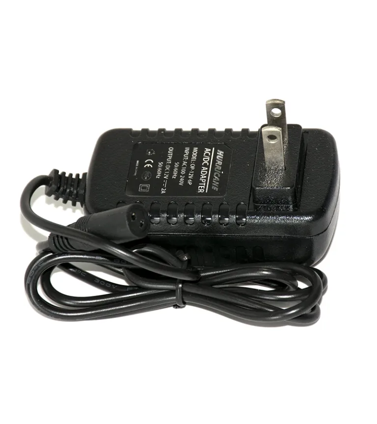 Adaptador 12v 2A DC Multipunta Intercambiable Hurricane OP-12V-6P