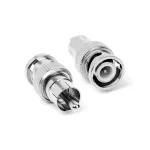 Adaptador BNC a RCA | BNC Macho a RCA Macho ADP-C13, Convertidor BNC macho a RCA macho