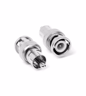 Adaptador BNC a RCA | BNC Macho a RCA Macho ADP-C13, Convertidor BNC macho a RCA macho