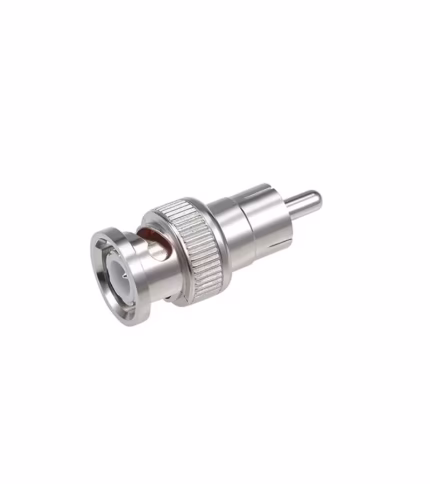 Adaptador BNC a RCA | BNC Macho a RCA Macho ADP-C13, Convertidor BNC macho a RCA macho