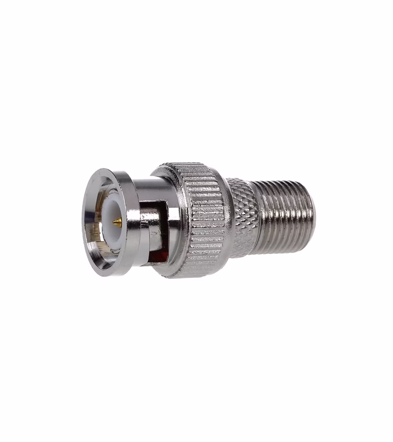 Adaptador BNC Macho a Coaxial Tipo F Hembra | High Full Max ZZ YKZ PB JF