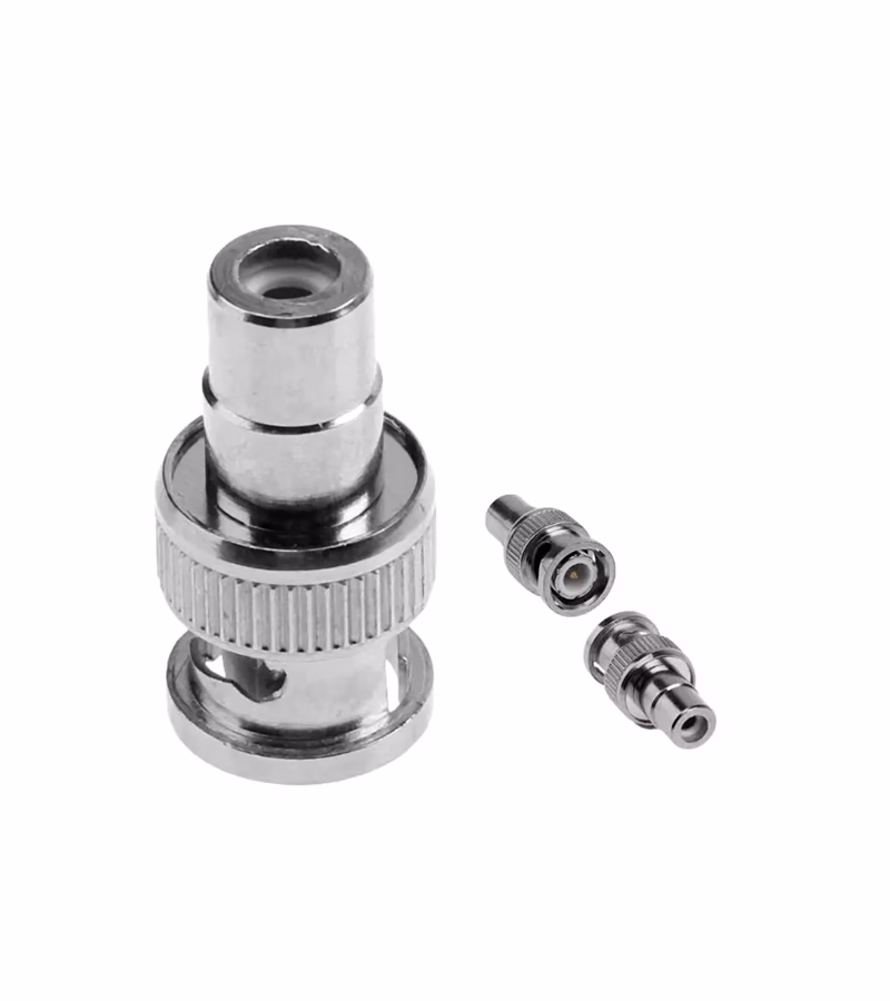 Adaptador BNC Macho a RCA Hembra High Full Max ZZ  A