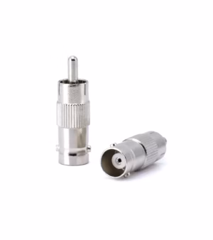 Conector BNC hembra a RCA Macho, Adaptador BNC F a RCA M MaxCable B-162-ST100