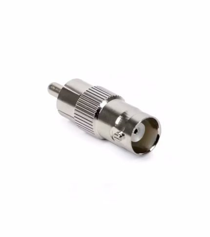 Conector BNC hembra a RCA Macho, Adaptador BNC F a RCA M MaxCable B-162-ST100