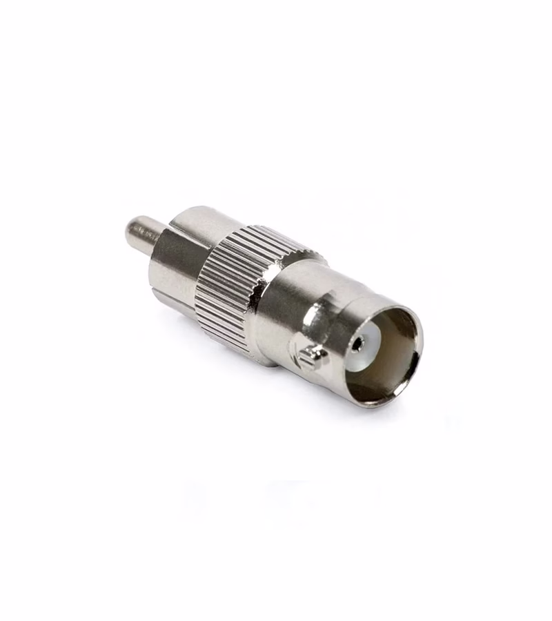 Conector BNC hembra a RCA Macho Adaptador BNC F a RCA M MaxCable B  ST