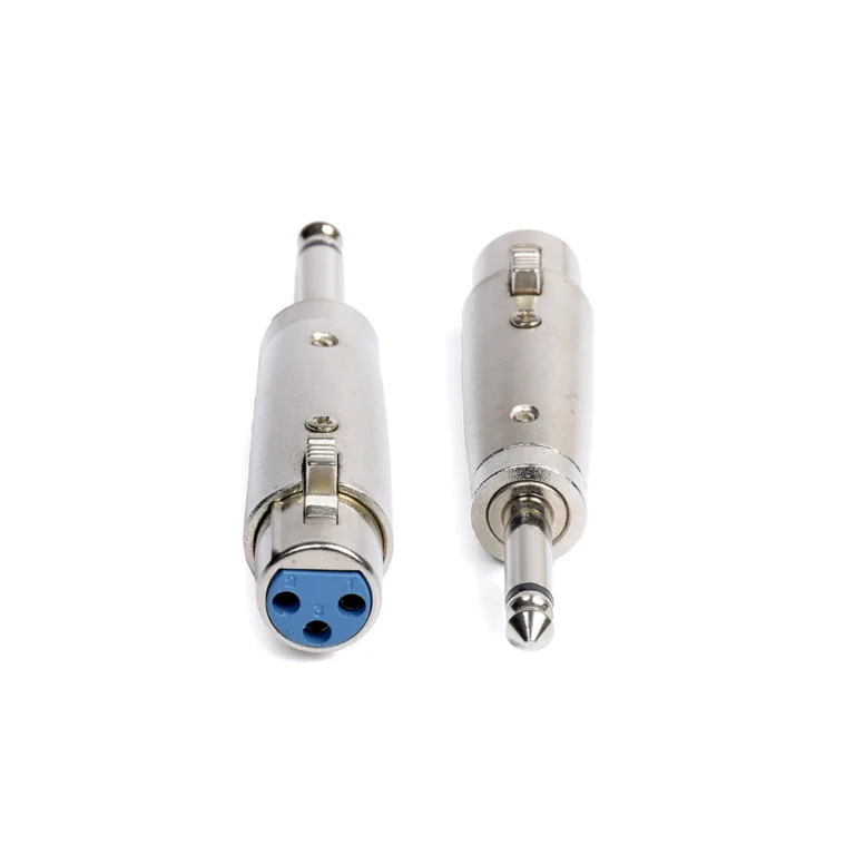 Adaptador Canon a Plug 6.35mm TS Monoral AD-XLR-PLM
