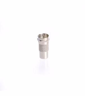 Adaptador Coaxial F Macho a RCA Hembra -HFM ZZ-A-0954R, Conector Coaxial Macho a Conector RCA Hembra