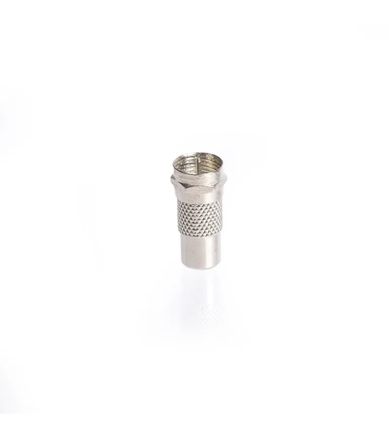 Adaptador Coaxial F Macho a RCA Hembra -HFM ZZ-A-0954R, Conector Coaxial Macho a Conector RCA Hembra