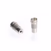 Adaptador Coaxial F Macho a RCA Hembra  HFM ZZ A R Conector Coaxial Macho a Conector RCA Hembra