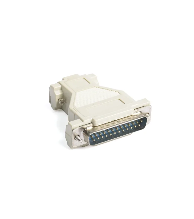 Adaptador D-SUB25 Pines a Serial RS232 D-SUB9 Hembra, Adaptador Serial de 25 Pines a Serial DB9 Hembra, Adaptador db25 macho a db9 hembra ADP-D25SDB9