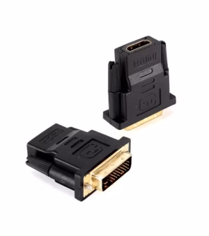 Adaptador DVI a HDMI, Conector DVI-D macho a HDMI Hembra DVI-HDMI-S