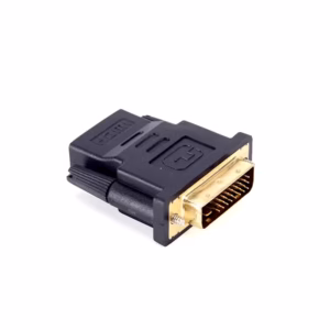 Adaptador DVI a HDMI, Conector DVI-D macho a HDMI Hembra DVI-HDMI-S