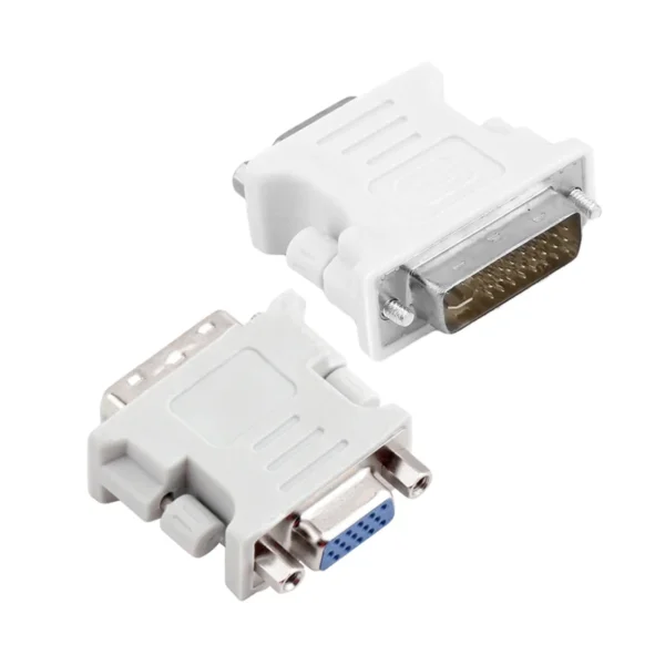 Adaptador DVI Digital/Análogo Macho a VGA DB15 Hembra, Convertidor DVI Macho a VGA Hembra