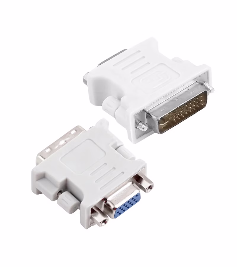 Adaptador DVI DigitalAnálogo Macho a VGA DB Hembra Convertidor DVI Macho a VGA Hembra