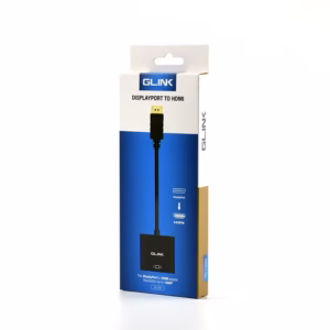 Adaptador DisplayPort a HDMI 4K Glink GL-020, Cable Convertidor DP a HDMI en 4K