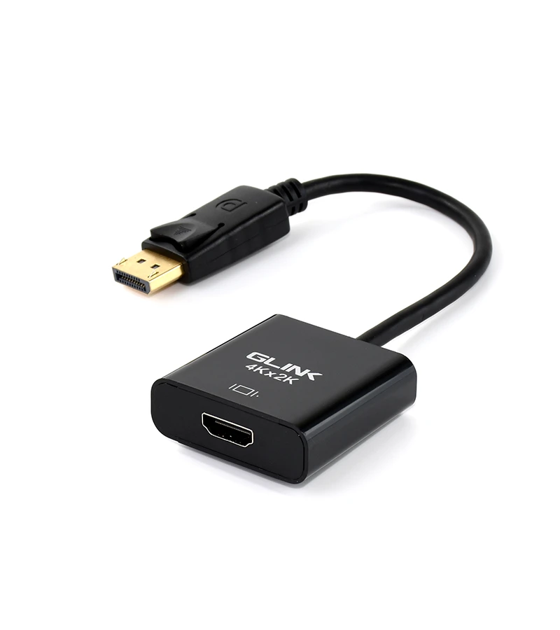 Adaptador DisplayPort a HDMI 4K Glink GL-020, Cable Convertidor DP a HDMI en 4K