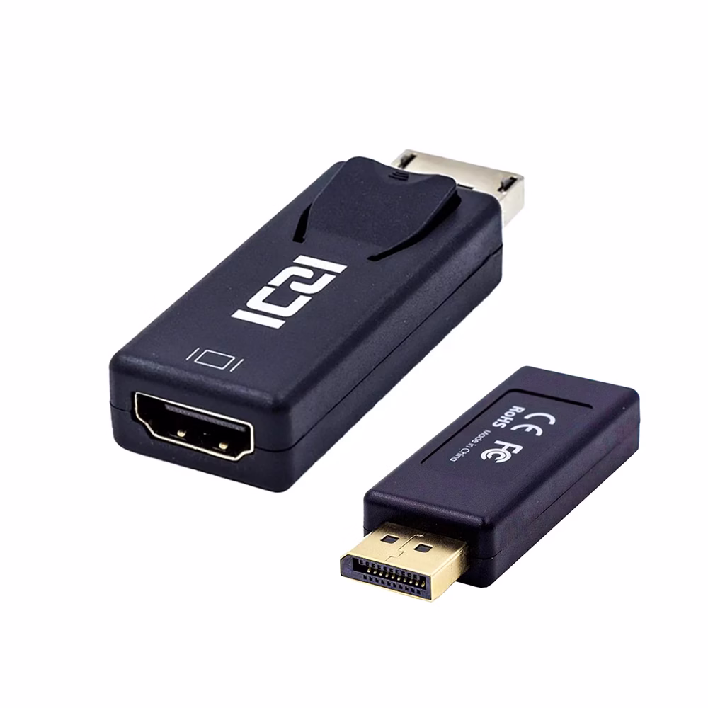 Adaptador DisplayPort a HDMI compacto ICZI DP HDIC DisplayPort a HDMI Adaptador Compacto K Ultra HD ICZI DP HDIC