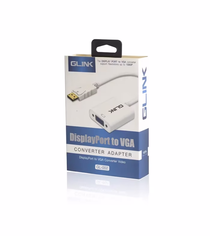 Adaptador DisplayPort a VGA Full HD Glink GL