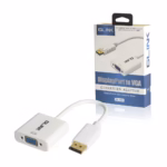 Adaptador DisplayPort a VGA Full HD Glink GL-002 DisplayPort a VGA Full HD 1080p 1920x1280 pixeles Glink GL-002, Cable convertidor de DP a VGA