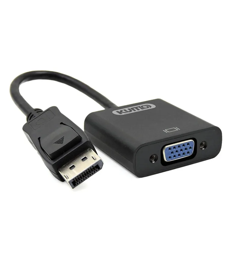Cable Adaptador DisplayPort a VGA Kumo STA-DP2VF001, DP a VGA