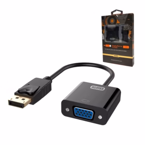 Adaptador DisplayPort a VGA Kumo STA DPVF Conecta tu PC moderna a Monitores y Proyectores VGA