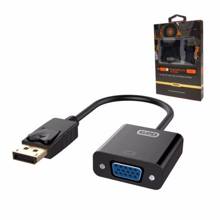 Adaptador DisplayPort a VGA Kumo STA-DP2VF001 Cable Adaptador DisplayPort a VGA Kumo STA-DP2VF001, DP a VGA