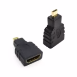 Adaptador Mini HDMI Macho a HDMI Hembra High Full Max | Calidad K y Full HD