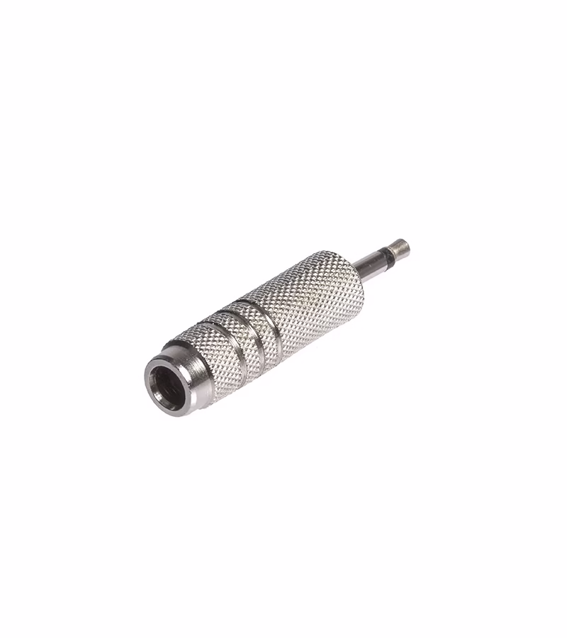 Adaptador MiniPlug mm Mono a Plug Hembra mm Mono ADP MPMPM Adaptador Plug Hembra a Mini Jack de mm Macho Mono Aural ADP MpMPM