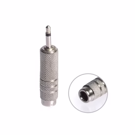 Adaptador MiniPlug 3.5mm a Plug Hembra ADP-MPM2PM Adaptador MiniPlug 3.5mm Mono a Plug Hembra 6.35mm Mono ADP-MPM2PM, Adaptador Plug Hembra a Mini Jack de 3.5mm Macho Mono Aural ADP-MpM2PM