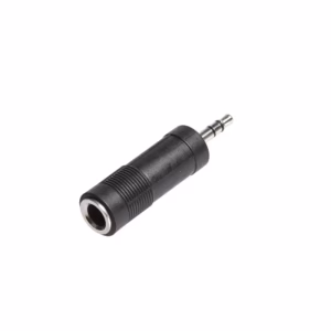 Adaptador MiniPlug Estéreo 3.5mm Macho a Conector Plug Jack 1/4" Hembra