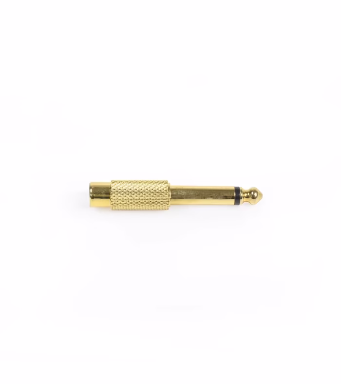 Conector de Audio Plug Monoral de  mm a Conector RCA Hembra AD PLRCD Plug a RCA RCA Hembra a Plug Mono
