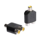 Adaptador RCA a 2 RCA Hembra - Conector de Audio ADP-RH2R