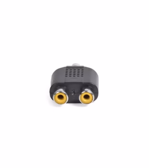 Splitter RCA a 2 RCA ZZ-A-MDA-3414, Adaptador RCA Macho a 2 RCA Hembra