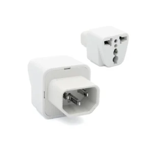 Adaptador para UPS - NEMA a UPS Blanco Opalux OP-603-R Adaptador UPS Nema C14 a Socket Universal Color Blanco, Adaptador para UPS con Conector C14 Hembra, Adaptador Nema UPS