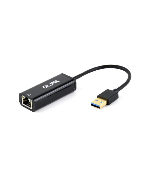 Adaptador USB 3.0 a Lan RJ45 Gigabit Glink GL-015