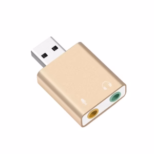 USB 2.0 a Audio - Micrófono y Auricular con Sonido Virtual 7.1 - American NET GP-215(7.10)M