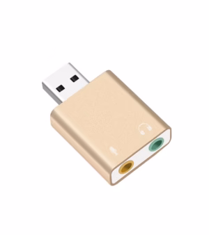 USB 2.0 a Audio - Micrófono y Auricular con Sonido Virtual 7.1 - American NET GP-215(7.10)M