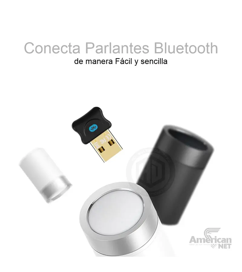 Adaptador USB Bluetooth 5.0 American Net GP-24B5
