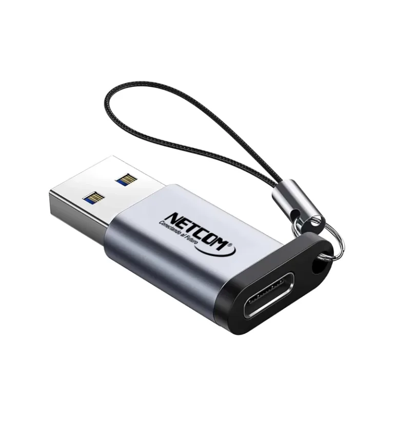 Adaptador USB Tipo C Hembra a USB 3.0 Netcom PE-AP0041