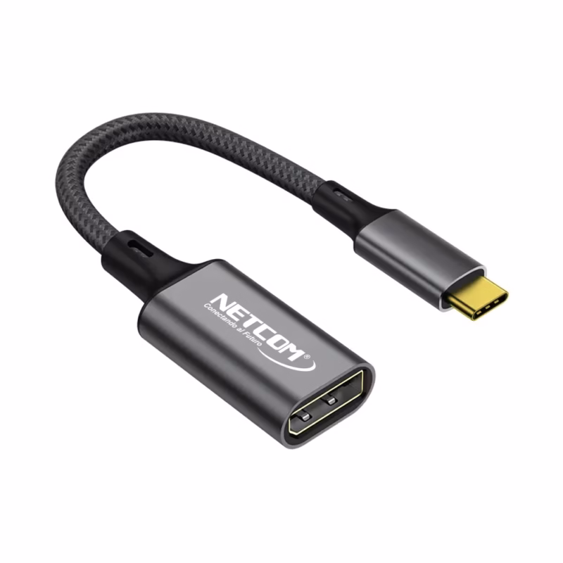 Adaptador USB C a HDMI 4K Netcom PE-TA0091___02 Adaptador USB C a HDMI K Netcom PE TA | Video K Nítido y Audio Impecable