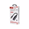 Adaptador USB C a HDMI K Netcom PE TA Cable Adaptador USB C a HDMI K Netcom PE TA Disfruta de imágenes K en tu televisor o monitor