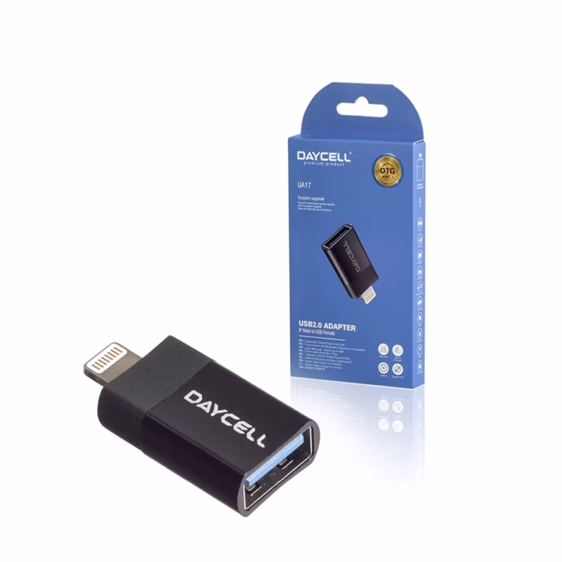 Adaptador USB OTG Lightning para Iphone Daycell UA