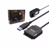Adaptador USB a Sata III con fuente v a Netcom PE TA Adaptador USB  a SATA III con UASP para HDD y SSD de    hasta TB Netcom PE TA