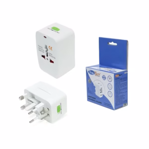 Adaptador Viajero Universal - Trautech PE-UP0020_____ Adaptador Enchufe Universal para Viajero - Trautech PE-UP0020 Adaptador Viajero con Enchufe Universal - Trautech PE-UP0020, Adaptador de Enchufe para viajero con toma universal - Trautech PE-UP0020