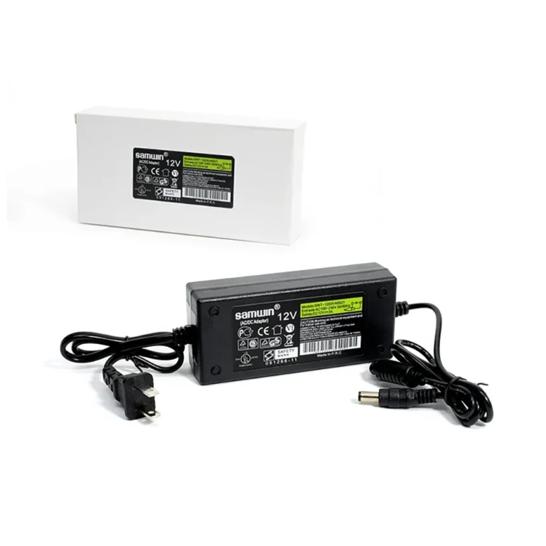 Adaptador de 12v 3A SANWIN SWT-1203VA5521 Fuente de alimentación de 12V 3A, Controlador para tira LED, Adaptador de Corriente, Transformador Regulado