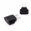 Adaptador de Enchufe Redondo a Plano Opalux OP  B Adaptador de Redondo a Enchufe Plano Enchufe Redondo hembra a Plano Macho